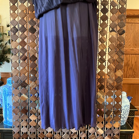 NWT$425 Jade X Johnny Was Twilight Silk Maxi Eggplant SMALL - Picture 10 of 12